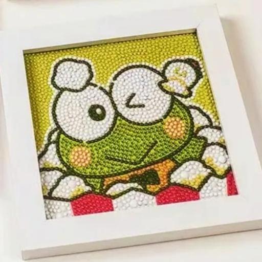 DIY Diamond Painting Mr. Frog Full Round 15x15