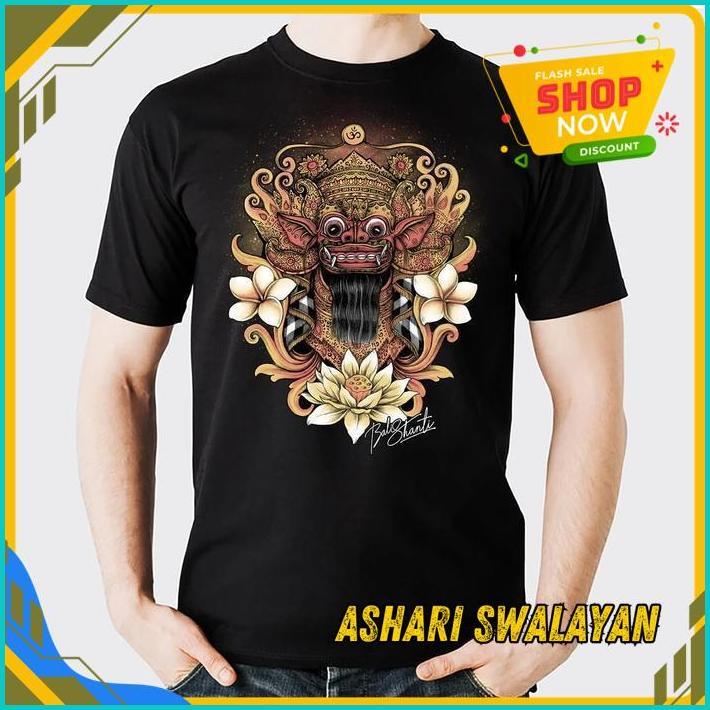 KAOS TSHIRT BAJU OBRAL MURAH COMBED 30 DISTRO BALI BARONG DENPASAR POLOS CUSTOM INDONESIA PRIA COSTU