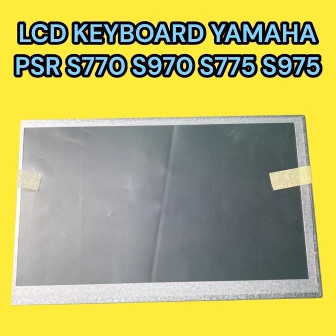 LCD  PLUS FLEXIBEL KEYBOARD YAMAHA PSR S970 S975 S775 S770 ORIGINAL