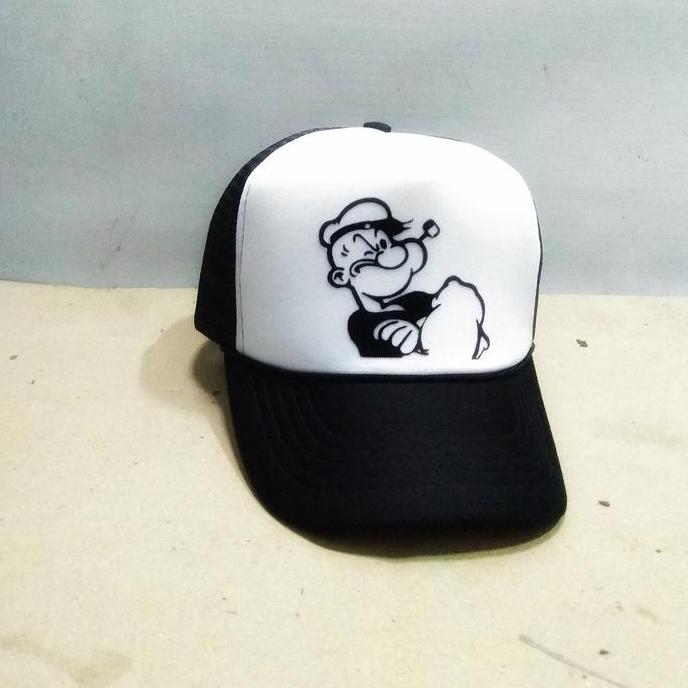Topi Trucker Jaring Popeye