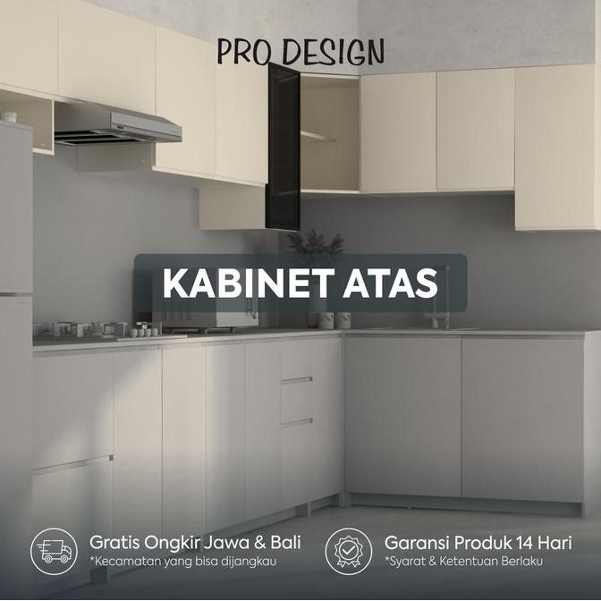 Terlaris Pro Design Eureka Kitchen Set / Rak Dapur / Rak Dinding / Lemari Dapur