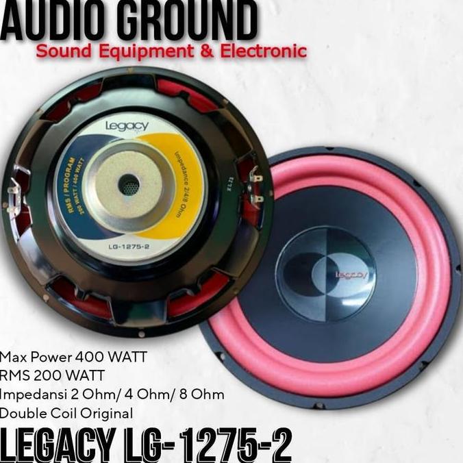 SPEAKER KOMPONEN 12 INCH LEGACY LG-1275-2 ORI