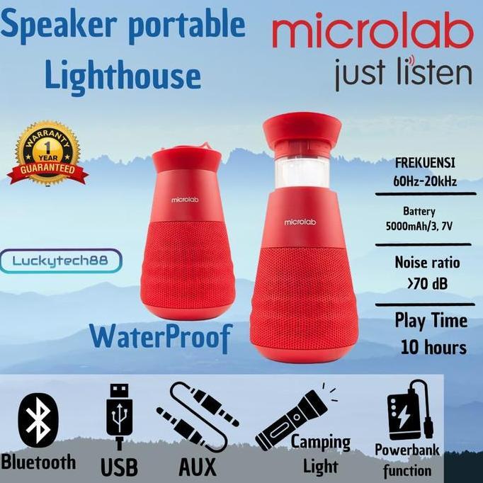 Terlaris Microlab Light House | Microlab Lighthouse Speaker Musik