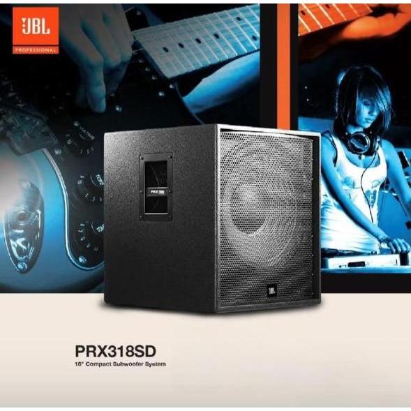 Terlaris Jbl Speaker Pasif Prx318Sd Subwoofer 18" Compact Dengan Frekuensi 38Hz-300Hz Sensitivitas 9