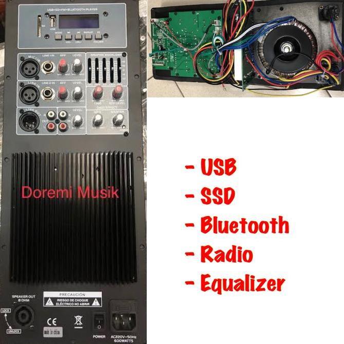 Terlaris Power Kit Audio Seven 600 Wat Original