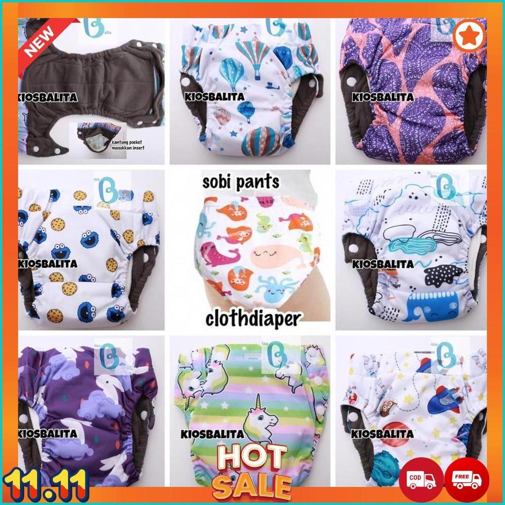 Clodi Premium Sobi Pants / Clothdiape Model Celana Kios.B