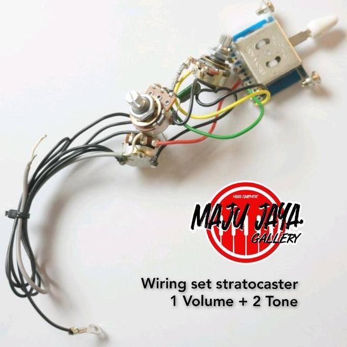 Wiring Set Gitar Elektrik Stratocaster Style