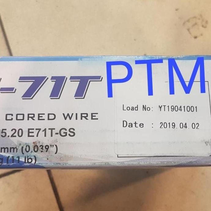 (Ready) Mig Wire Flux Core E71T 1Mm Kawat Las Co Flux Core 1 Mm Tanpa Gas