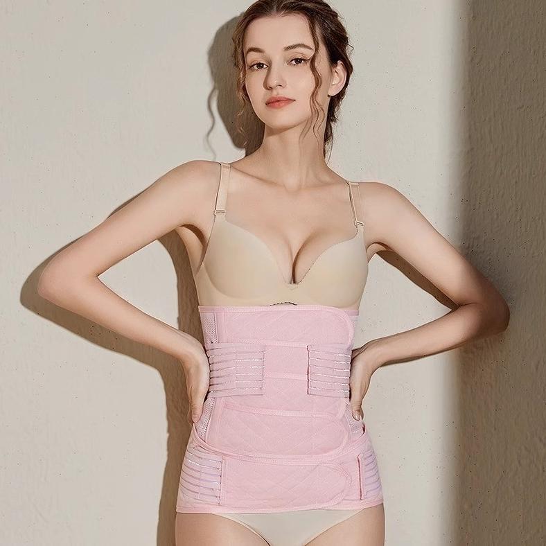 Korset Pelangsing Perut Korset Melahirkan Jumbo Korset Pengecil Perut Buncit Wanita Ori  2 In 1