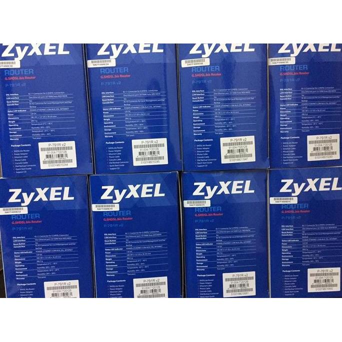 Zyxel P791R v2 SHDSL modem bridge router