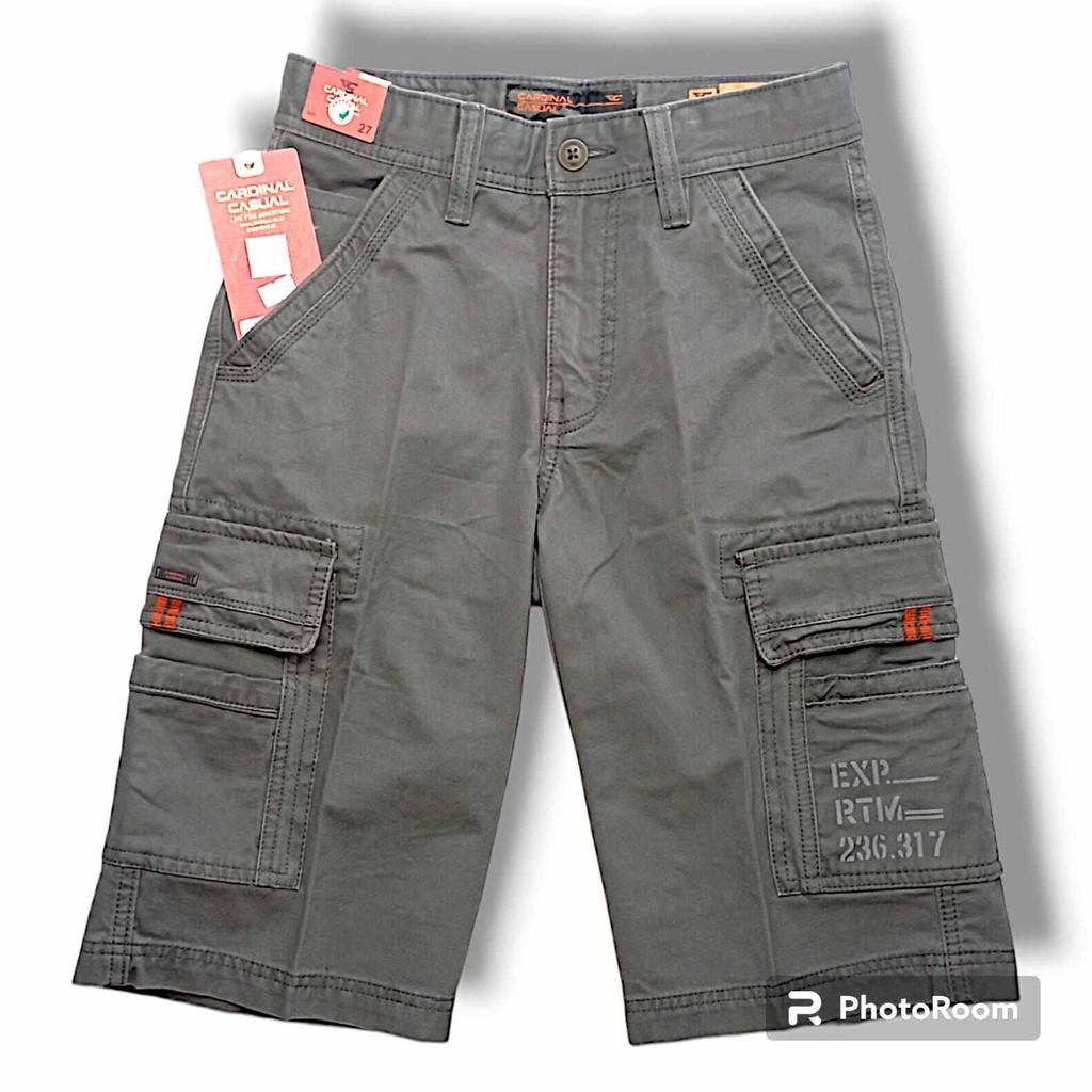 Sale Cardinal Man'S Casual Cotton Cargo Short Pants Abu Monkey Bermuda || 00669