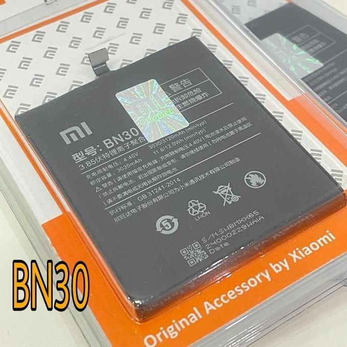 Batterai Xiaomi Redmi 4A Original Bn30 Batre Xiaomi