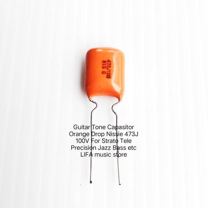 Guitar Tone Capasitor Orange Drop Nissie 473J 100V For Strato Tele Etc