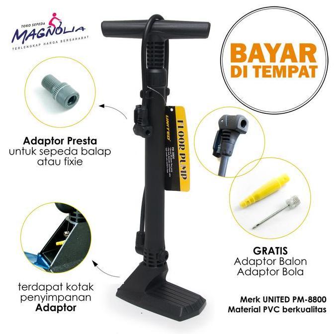 Pompa Sepeda United PM - 8800 - ORIGINAL