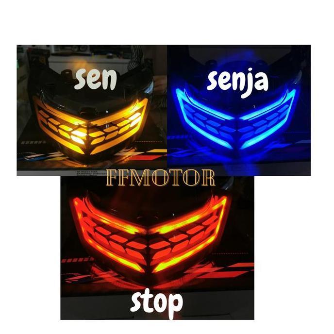 Promo lampu stop nmax old nmax lama jpa variasi nmax 2018 2019 model padi Diskon