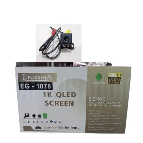Promo Head Unit Android Enigma Eg 1078 Carplay Eniqma Eg 1078 Qled Screen Free Kamera Mundur