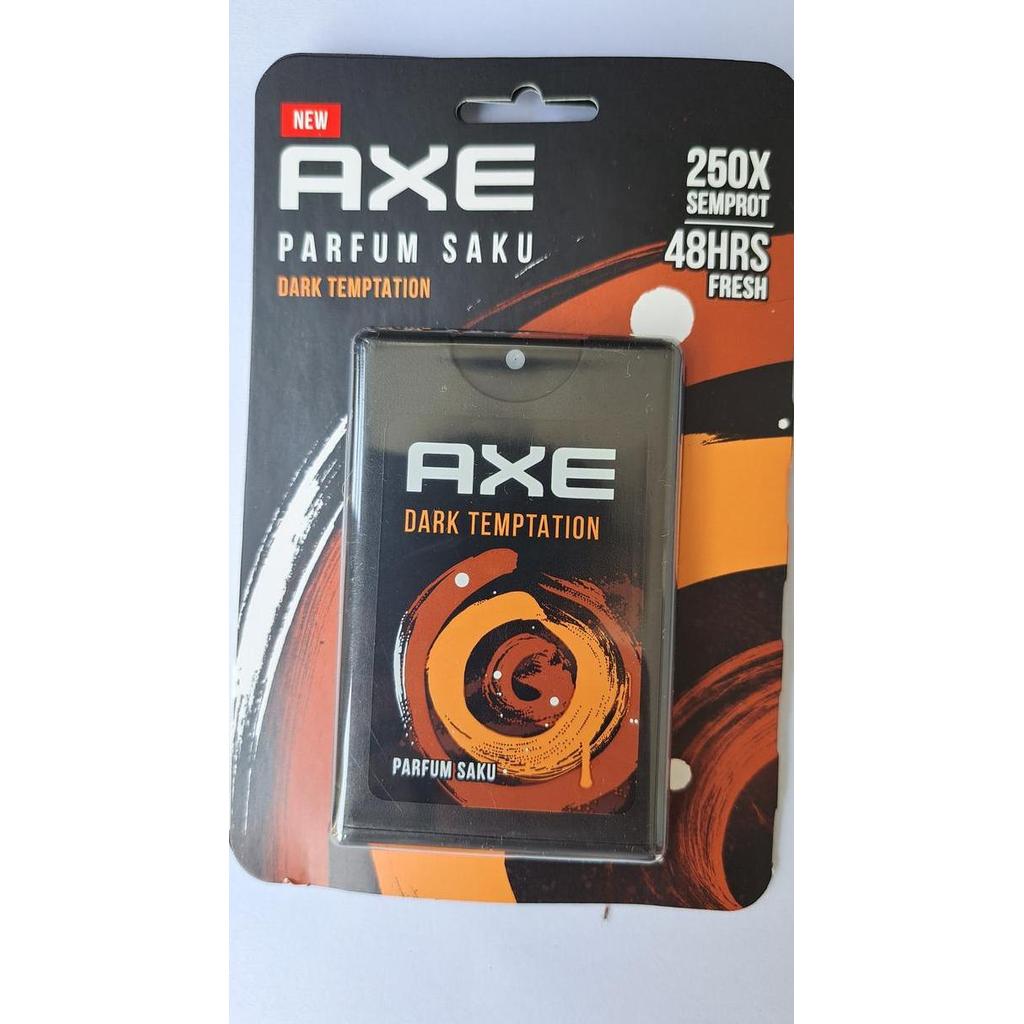 New- AXE Parfum Saku Dark Temptation - 17 ml / AXE DARK TEMPTATION PARFUM POCKET