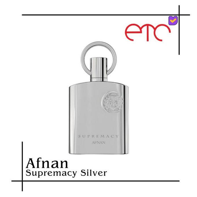New- Parfum Pria Afnan Supremacy Silver EDP 150ml For Men