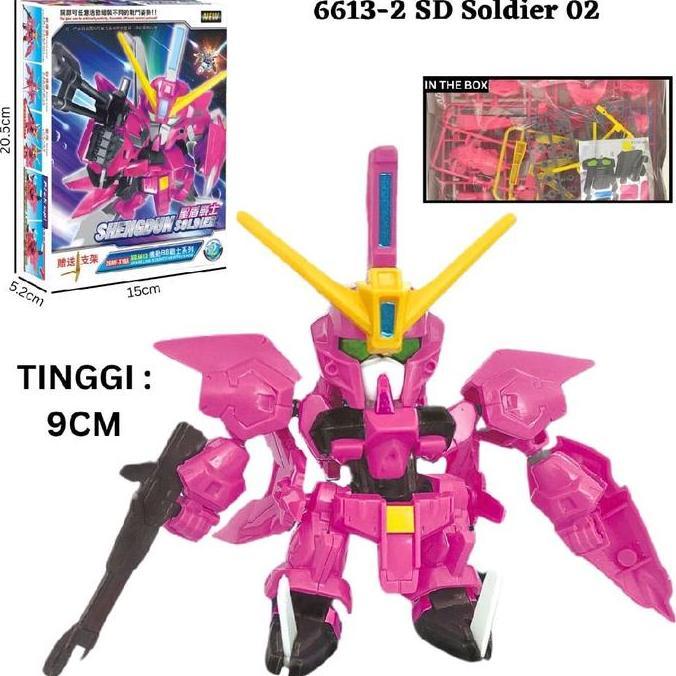 denberkah99 - gundam rakit mini model kit action figure gundam