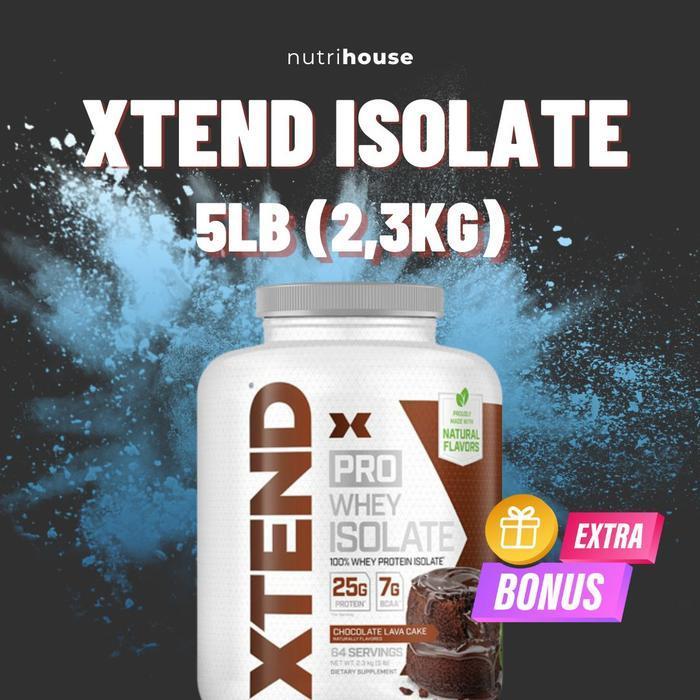 XTEND Pro Whey Protein Isolate 5 lbs 100% Isolate Protein BCAA Amino