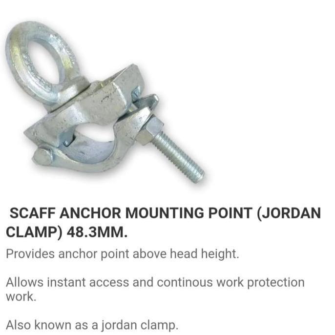 Safety Clamp for Scafolding not JORDAN Clamp READY