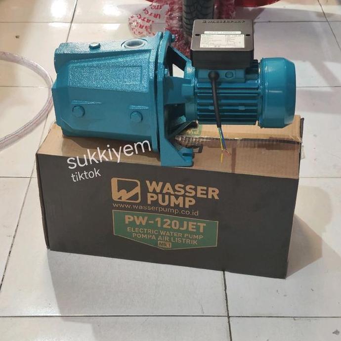 +%+%+%] Mesin Pompa Air Semi Jet Wasser PW120JET SemiJet Pump PW 120 JET