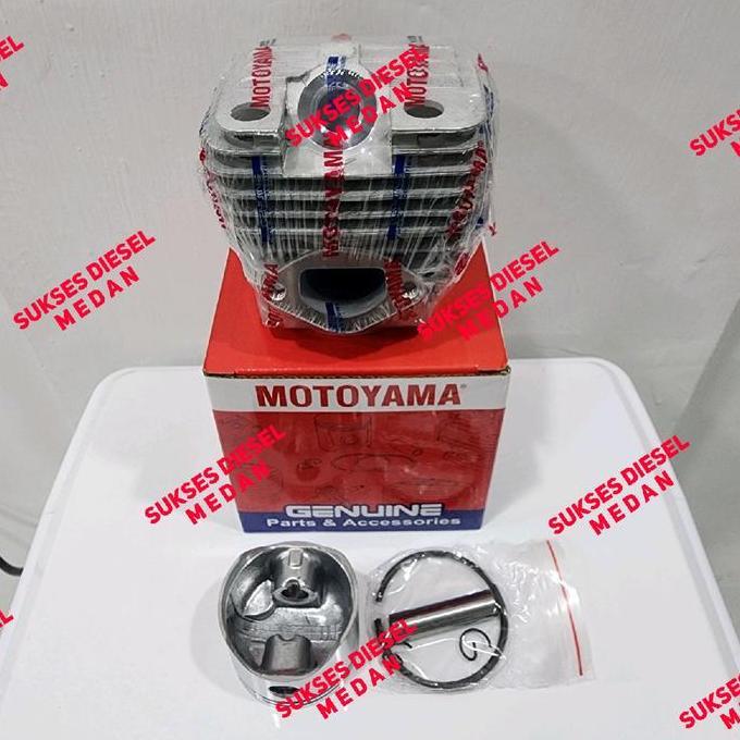 Buruan beli] Cylinder Block Assy Blok Boringan Komplit Chainsaw Senso Sinso Gergaji Mesin Motoyama 1