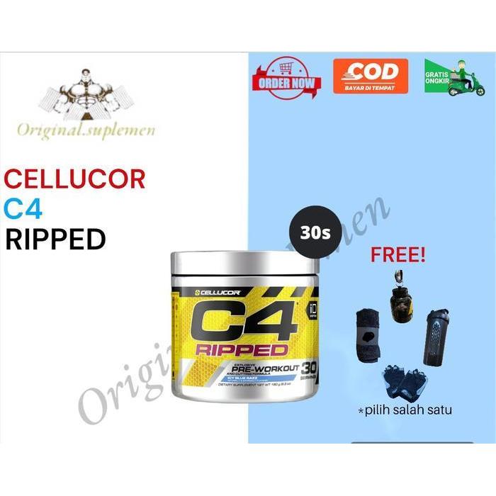 C4 Ripped Cellucor Pre Workout PWO Weight Loss Formula