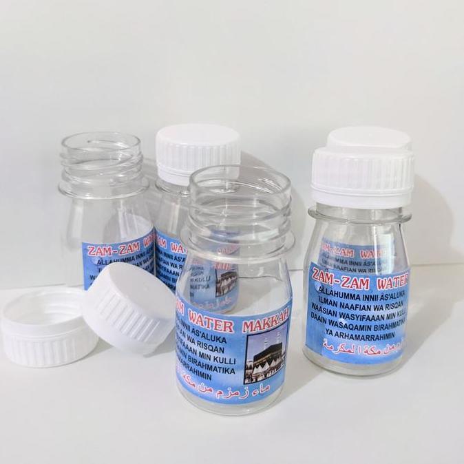 New- Botol Kosong Air Zamzam 50 cc isi 30 - Zam zam botl 50 ml
