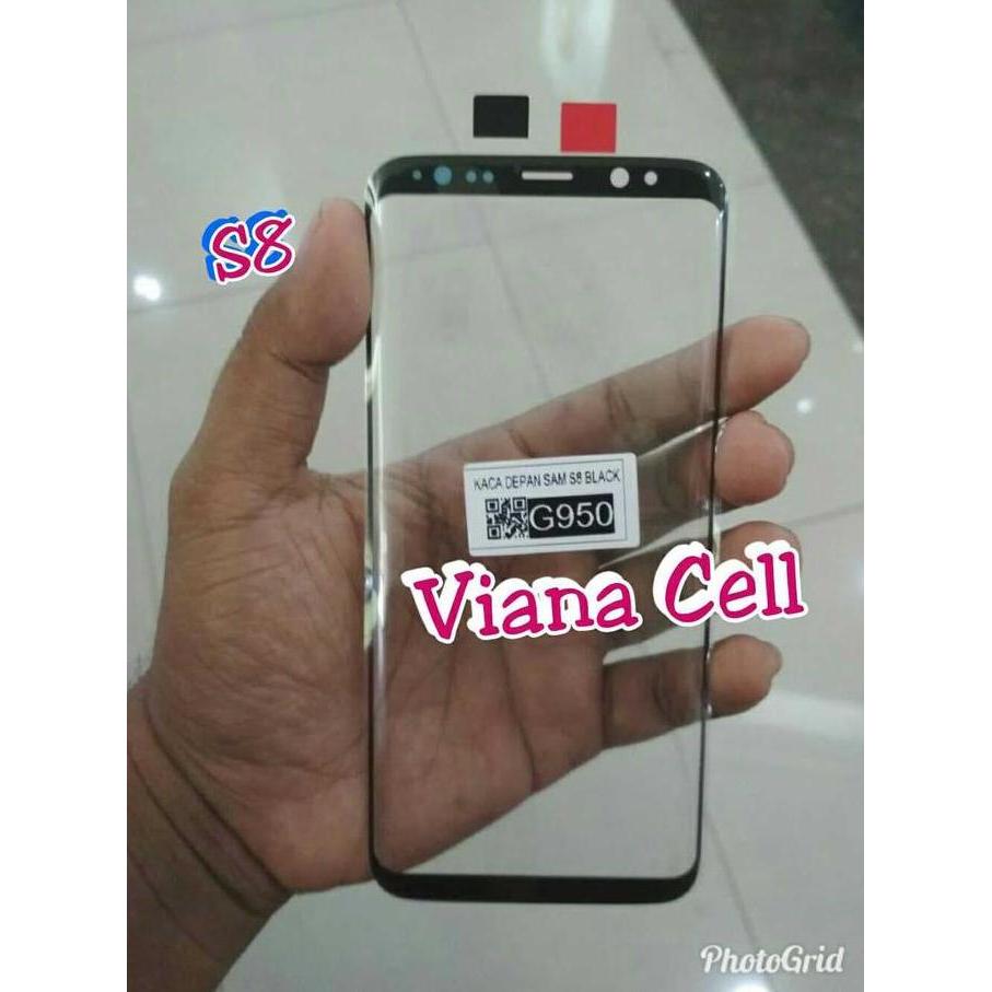 Kaca Lcd Kaca Depan Kaca Touchscreen Samsung Galaxy S8 G950 Ori. Hitam