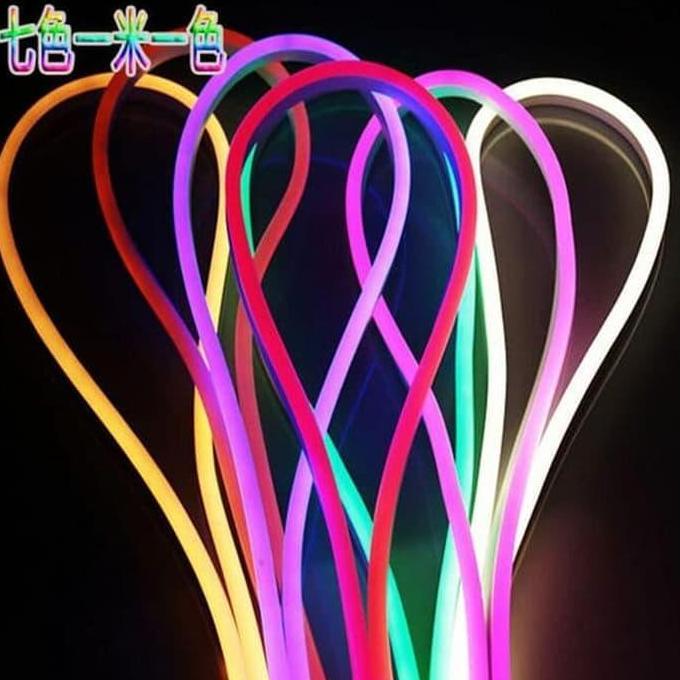 Lampu Selang Susu LED Neon Flex 50 Meter RGB