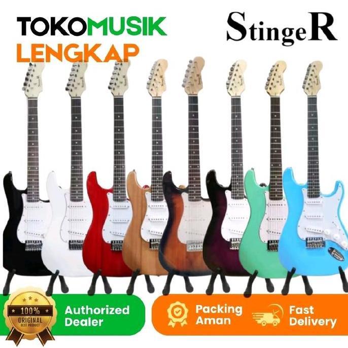 Stinger SST1 Stratocaster - Gitar Elektrik Listrik