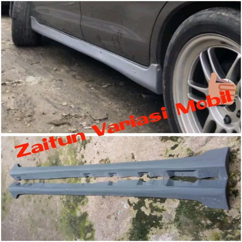 bodykit samping innova / body kit side skirt inova tipe V 2005-2015 fiber