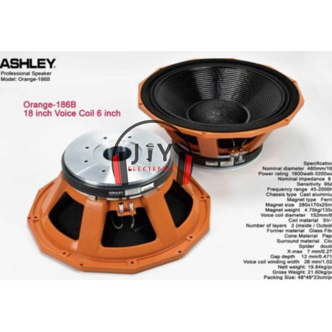 Speaker Ashley 15 inch Orange 155 Orange155 Orange-155 Original