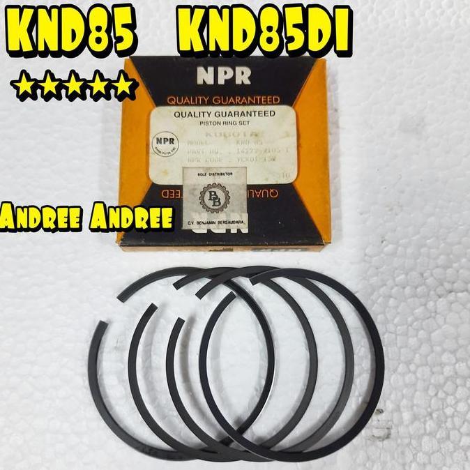 TERMURAH - KND 85 85DI Ring Piston Seher Kubota KND85 KND85DI KND-85 KND-85DI