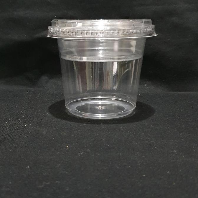 Terlaris Cup Puding 3In1: Cup 380Ml + Inner Tray 150Ml + Flat Lid