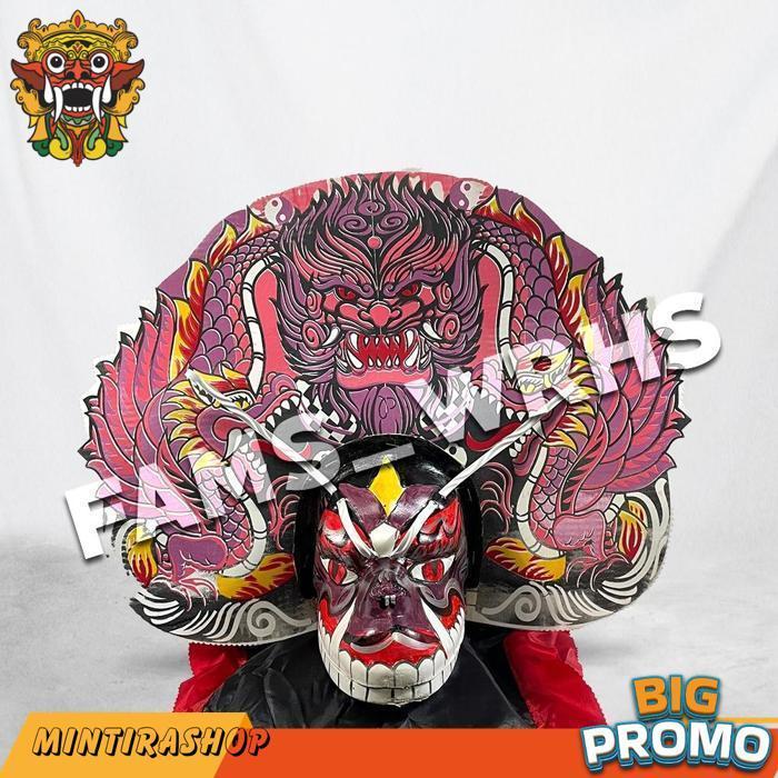 [ New ] Barongan Anak Ukuran Jumbo Spons Devil Barongan Spons Barongan Merah Barongan Murah Jawa Tim