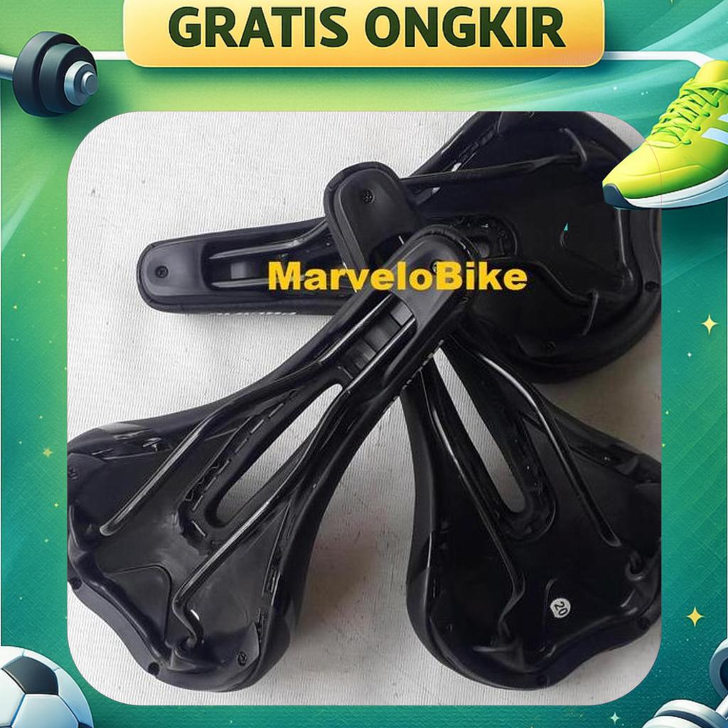 Sadel Gel Sadel Bolong Sepeda Mtb Seli Fixie Balap Roadbike Pacific H172