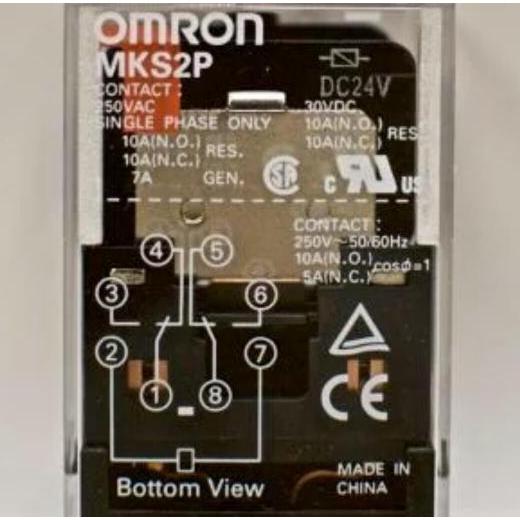 Relay Omron MKS2P 24VDC ORIGINAL
