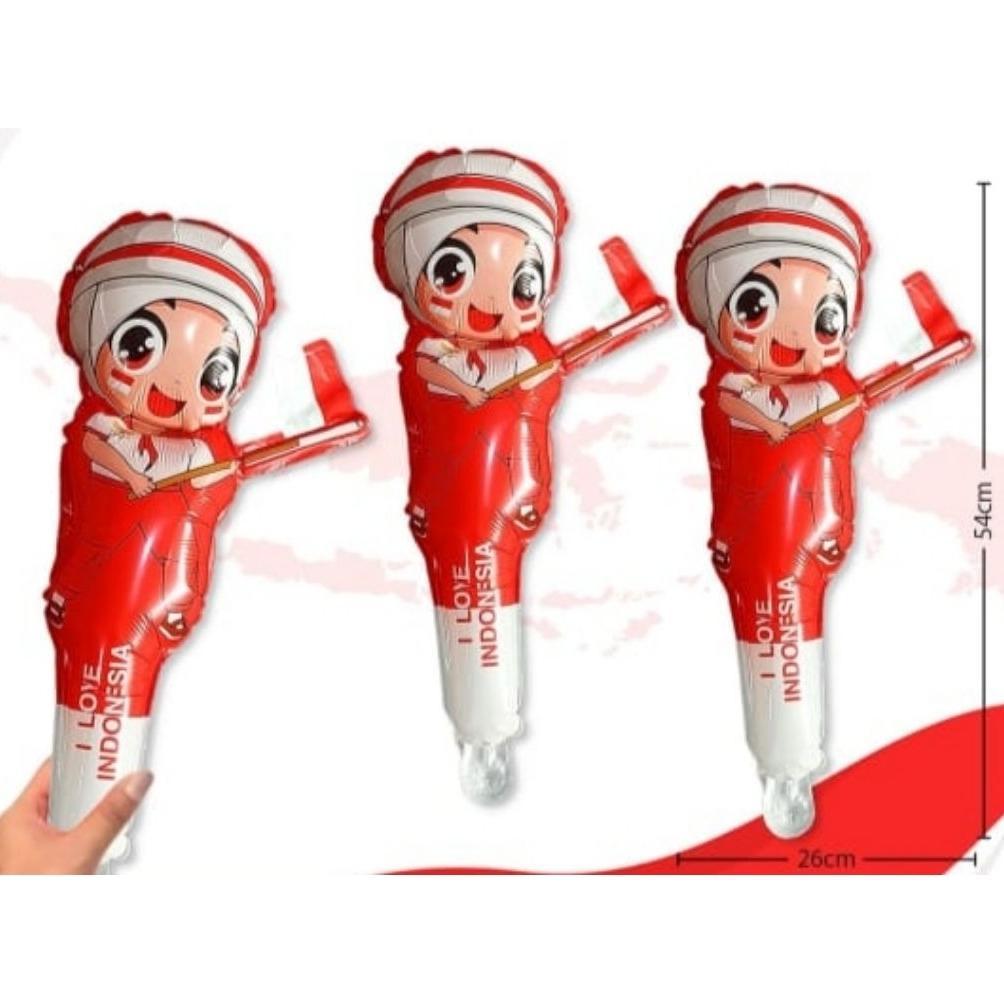 Balon Pentungan Hut Ri / Balon Tongkat Dirgahayu Ri New Product