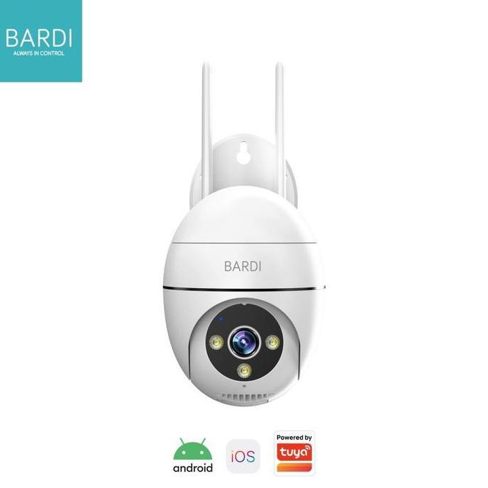 BARDI Smart Outdoor PTZ Lite 3MP IP Camera ONVIF 1296p CCTV Wifi Alarm Sirine IPCAM ODR