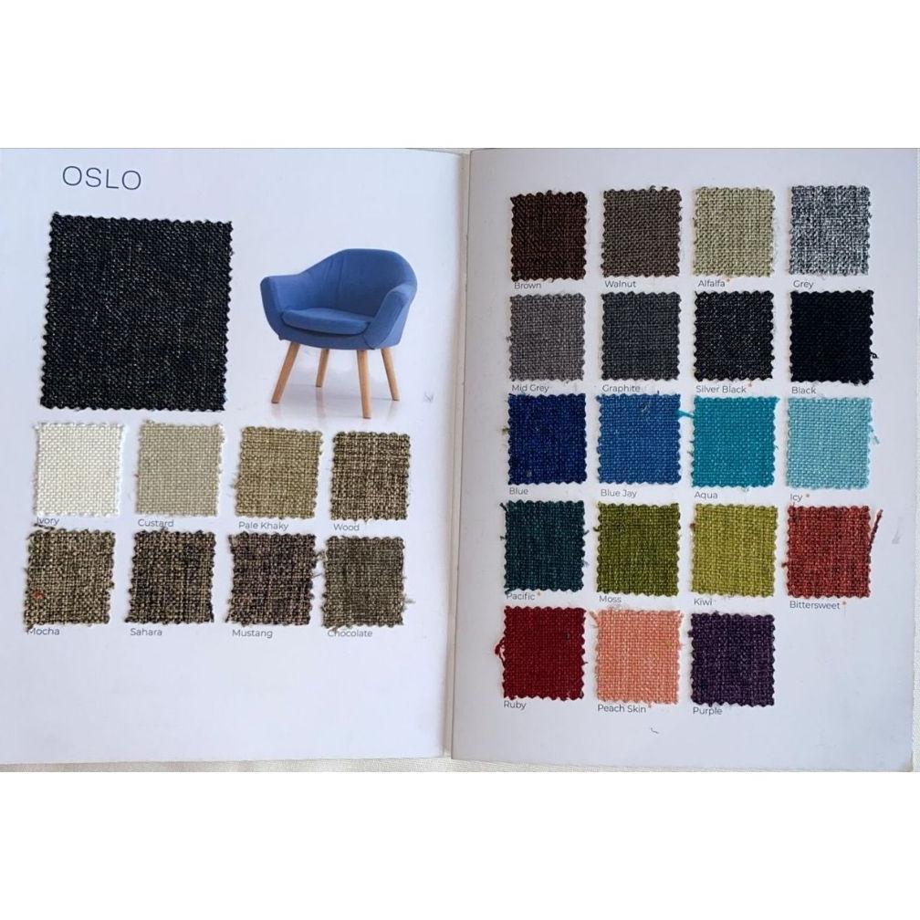 Kain Interior Premium Plain Fabric Minimalis - Oslo (Furniture, Sofa, Jok, Kursi, Mebel)