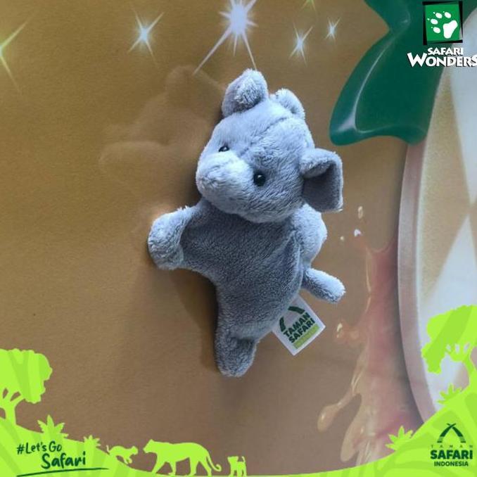 New- Magnet Lucu Boneka Gajah Taman Safari