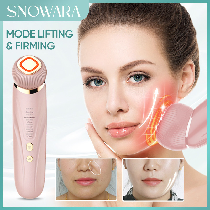 SNOWARA  Alat Kecantikan RF Multifungsi Untuk Anti-Aging & Peremajaan Kulit Alat RF Pengencang Wajah