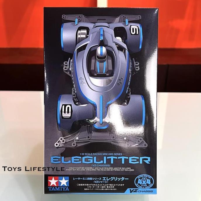 Genivalezz - Tamiya Mini 4WD Eleglitter Original Kit Rakit