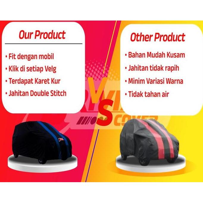 Grosir Cover Sarung Sarung Mobil Mantel Datsun Go 2 Baris / Datsun Go+ 3 Baris Indoor Outdoor Terbai