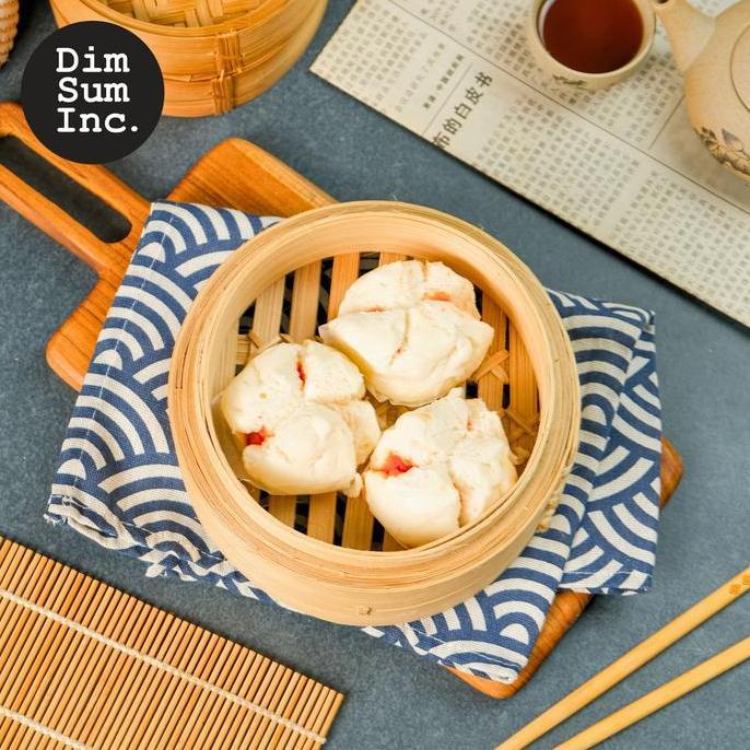 Dimsum Inc Bakpao Ayam Merah / Bakpau Ayam Merah / Chicken Pao / Char Siu Pao Premium