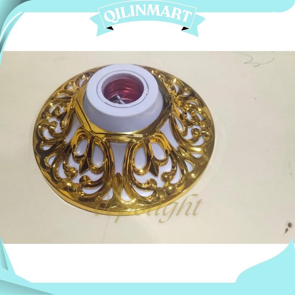 Fitting Lampu Plafon / Fitting Lampu Hias / Fiting Batik Hias E27 D Promo 12.12