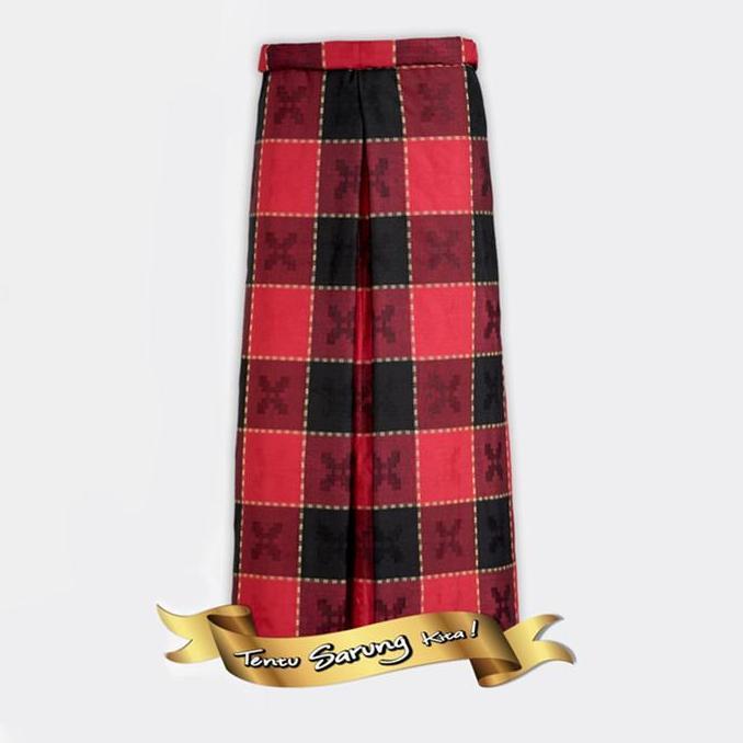 FAZAZENN - SARUNG WADIMOR PEN MODE SUTRA DUA WARNA KOTAK PREMIUM SONGKET