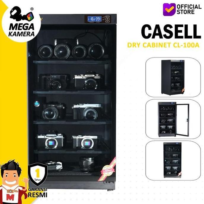 CASELL CA-100A DRY CABINET CAMERA WITH ELECTRONIC DISPLAY 100L DRY BOX ORIGINAL DAN TERPERCAYA